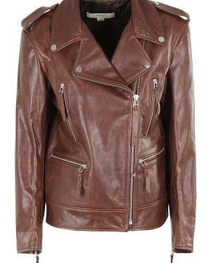 REMAIN Birger Christensen Biker Leather Jacket
