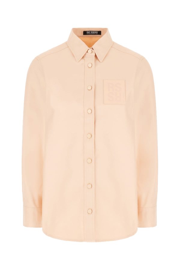 Raf Simons Pastel Pink Piquet Shirt