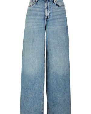Rag & Bone Featherweight Sofie Wide-leg Jeans - Blue - 30 (W30 / UK12 / M)