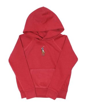 Ralph Lauren Large Pony Hoody - Red