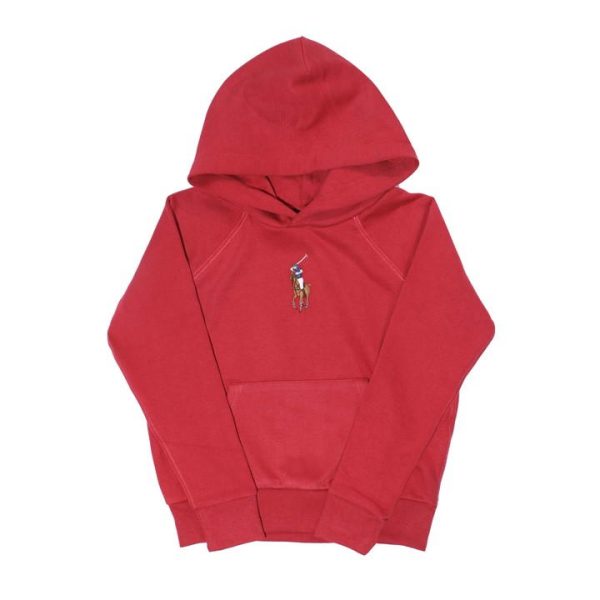 Ralph Lauren Large Pony Hoody - Red