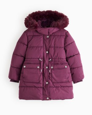 Red Red Burgundy Puffer Coat (13-14 Years) - Tu by Sainsbury's