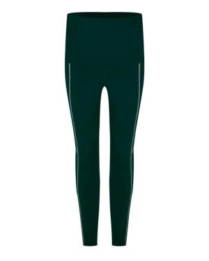 Reebok Lux 2.0 Maternity Leggings Womens Gym Legging - Green