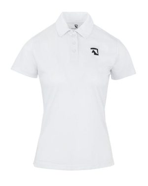 Requisite Polo Top Womens - White