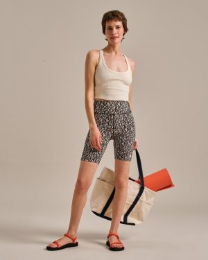 Rib Gathered Crop Top - 14