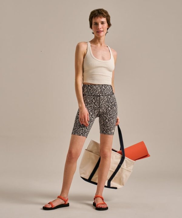 Rib Gathered Crop Top - 14