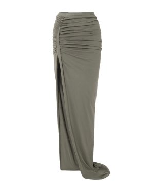 Rick Owens Asymmetrical Mini Skirt