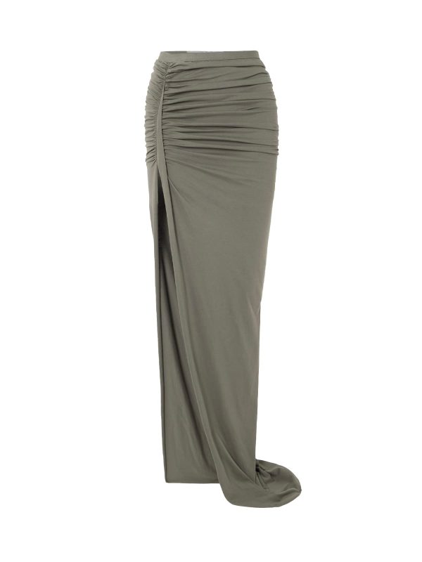 Rick Owens Asymmetrical Mini Skirt