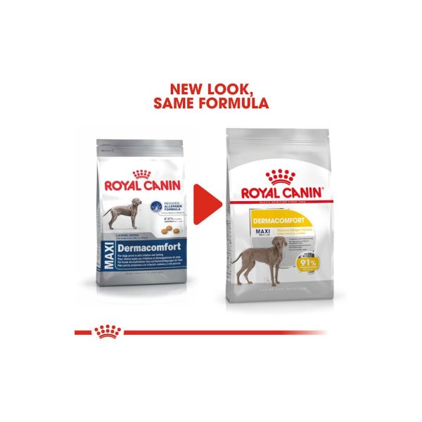 Royal Canin CCN Maxi Dermacomfort Nourish Skin Full Healthy Coat 12kg