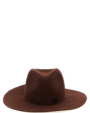 Ruslan Baginskiy monogram-embellished Fedora Hat