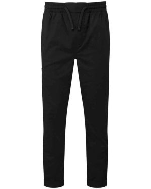 (S, Black) Premier Unisex Adult Recyclight Chef Cargo Trousers