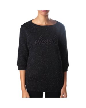 (S) DIESEL F RADYS 3D GAMD Womens Sweatshirt Embroidered