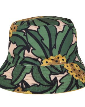 (S-M, Green) Regatta Orla Tropical Reversible Bucket Hat