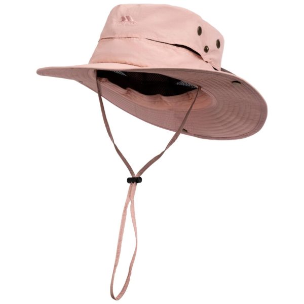 (S-M, Misty Rose) Trespass Unisex Adult Wyles Sun Hat