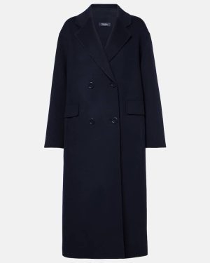 'S Max Mara Favola double-breasted virgin wool coat