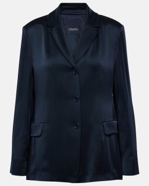 'S Max Mara Guido satin blazer