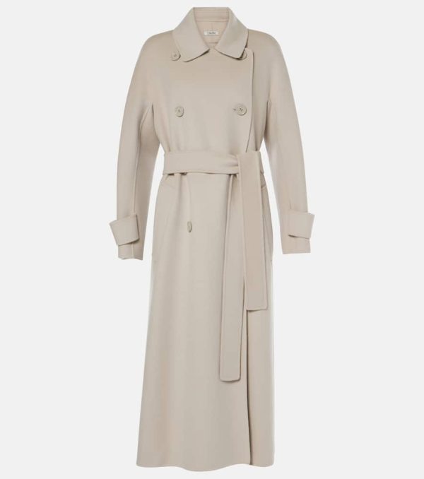'S Max Mara Hester wool wrap coat