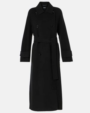 'S Max Mara Hester wool wrap coat