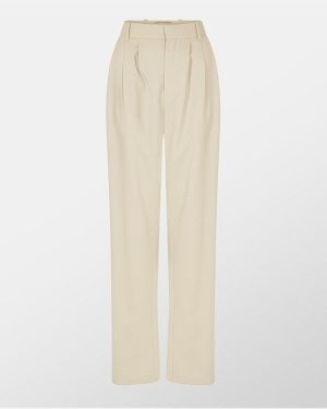 SAINT LAURENT Tailored Trousers - White