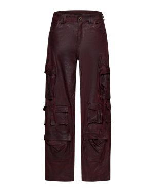 SALVATORE SANTORO | Niv leather cargo pants | Women | 40