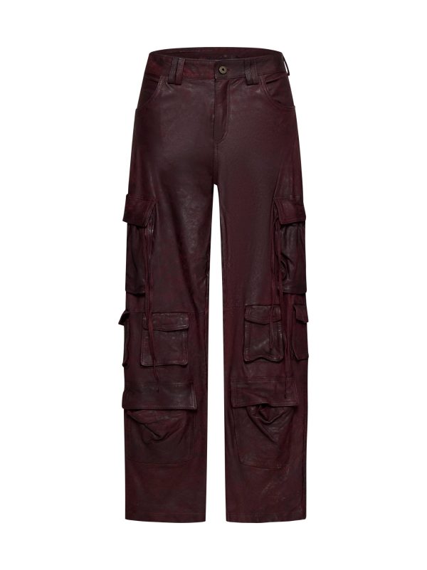 SALVATORE SANTORO | Niv leather cargo pants | Women | 40