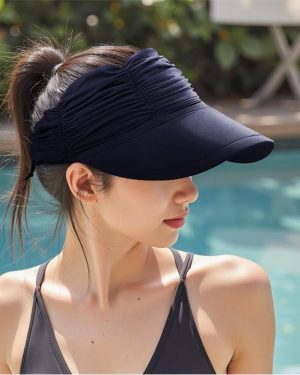 SHEONLY Portable Sun Visor Hat for Outdoor - Blue