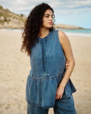 SIMPLY BE Peplum Sleeveless Top
