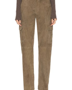 SPRWMN Baggy Cargo Pant in Olive - Green. Size L (also in ).