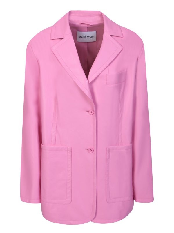 STAND STUDIO Pink Keeva Blazer