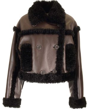 STAND STUDIO kristy Faux Fur Coat