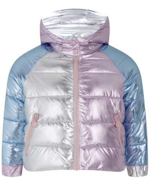 STELLA MCCARTNEY Metallic Puffer Jacket Juniors - Multi