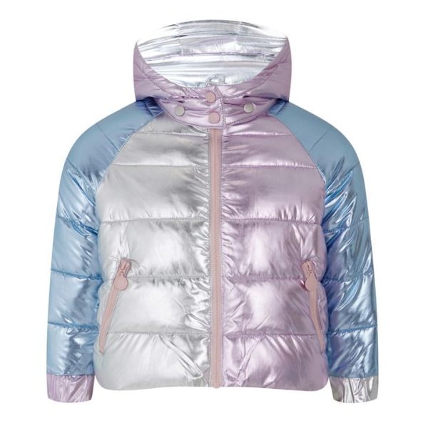 STELLA MCCARTNEY Metallic Puffer Jacket Juniors - Multi
