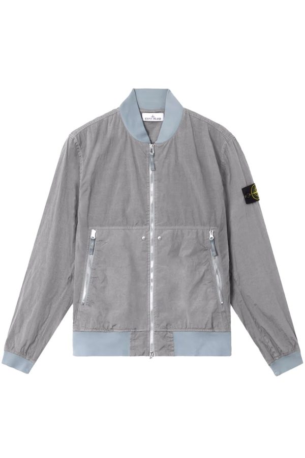 STONE ISLAND 4100019 BOMBER JACKET Size: M, colour: BLUE