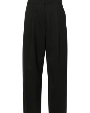 STUDIO NICHOLSON Wide Leg Cropped Trousers