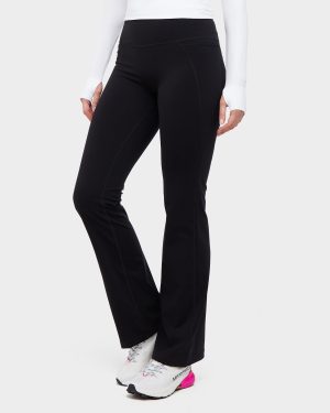 SWEATY BETTY Women's Power Bootcut Gym Trousers 30", Black