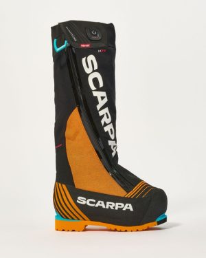 Scarpa Phantom 8000 HD Thermic Mountaineering Boots - Black/Bright Orange - EU 46