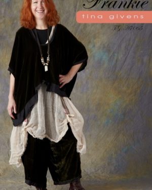 Sew Tina Givens Paper Sewing Pattern Frankie Crop Top & Pants
