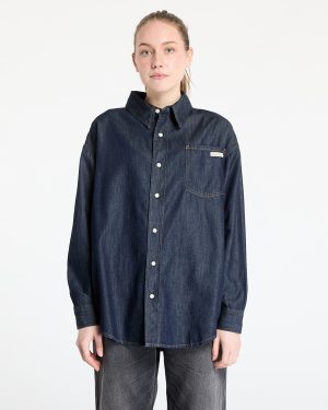 Shirt Calvin Klein Jeans Oversized Long Sleeve Denim Shirt Denim S