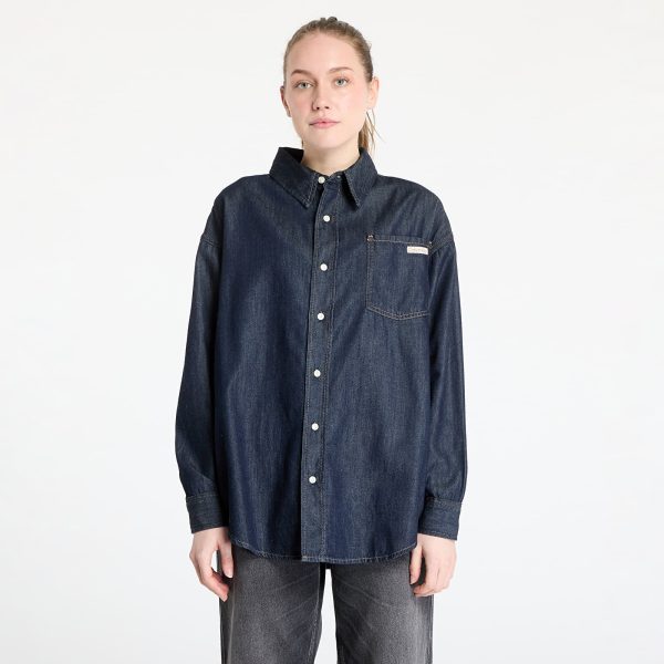Shirt Calvin Klein Jeans Oversized Long Sleeve Denim Shirt Denim S