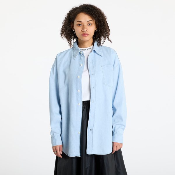 Shirt Calvin Klein Jeans Oversized Longsleeve Denim Shirt Denim XS