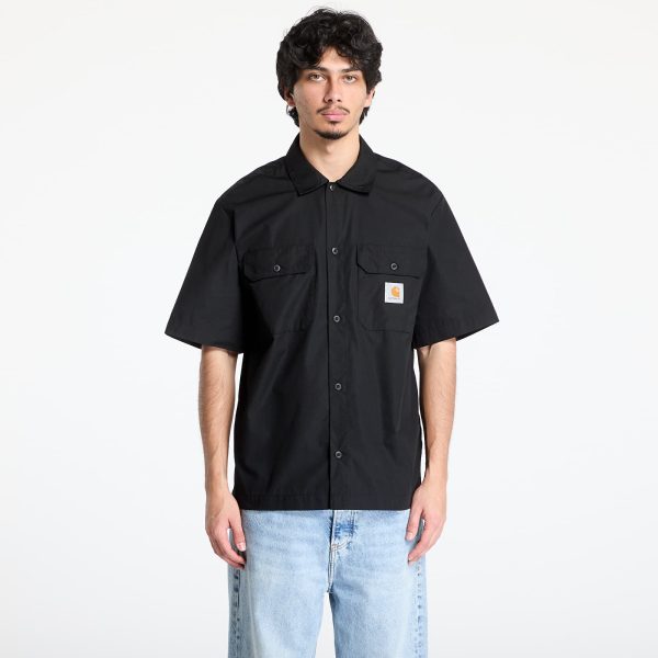 Shirt Carhartt WIP Short Sleeve Craft Shirt UNISEX Black XS