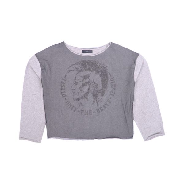 (Small) DIESEL F GERTIE A FELPA IAMU Womens Sweatshirt