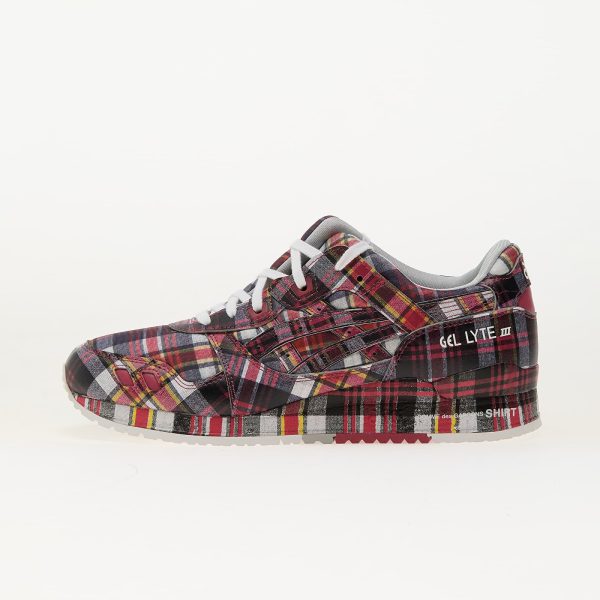 Sneakers Asics x Comme Des Garçons Shirt Gel-Lyte III 07 Remastered Red/ Multi UK 5