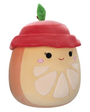 Squishmallows Celia the Orange Slice with Red Bucket Hat 12" Plush Soft Toy