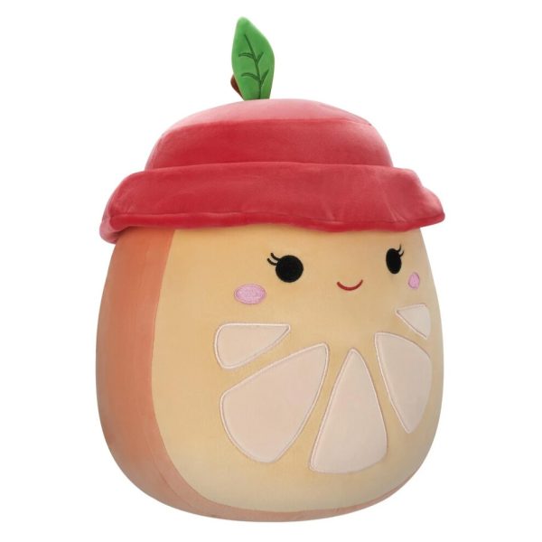 Squishmallows Celia the Orange Slice with Red Bucket Hat 12" Plush Soft Toy