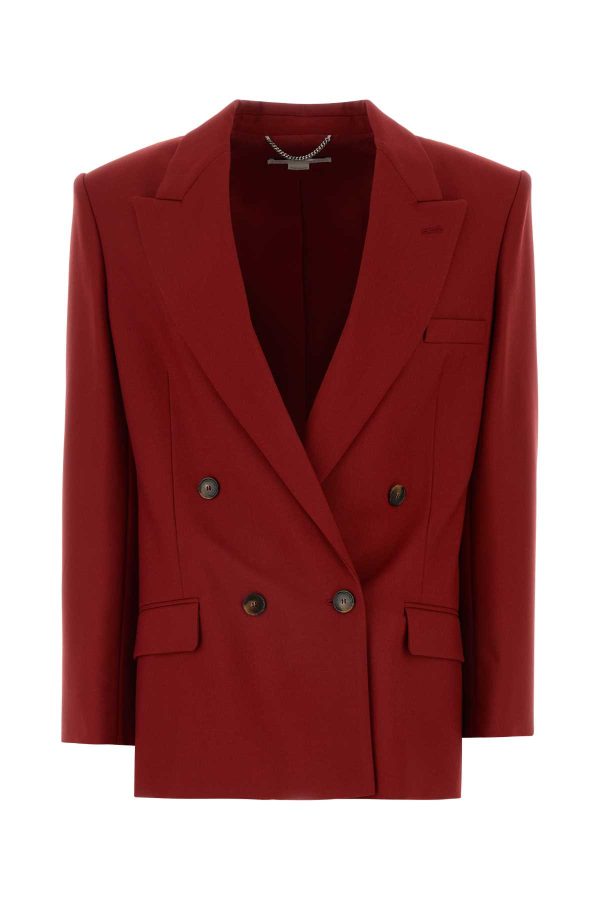 Stella McCartney Tiziano Red Wool Blazer