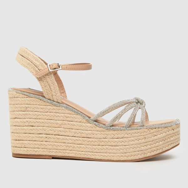 Steve Madden Jaded Wedge Sandals in Silver
