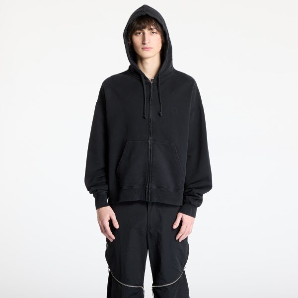 Sweatshirt Alyx Studio Essentials Boxy Zip-Up Hoodie UNISEX Charcoal M