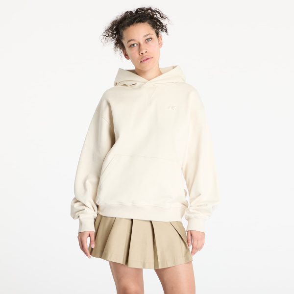 Sweatshirt New Balance Athletics French Terry Hoodie Beige M