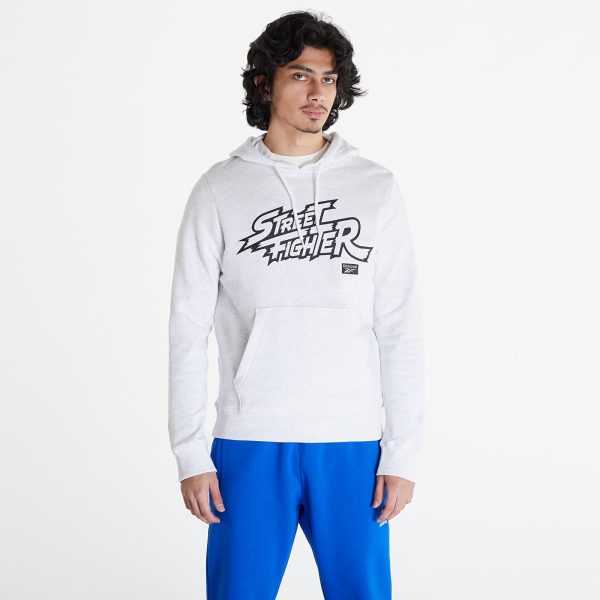 Sweatshirt Reebok Sf Graphic Hoodie UNISEX White Melange S